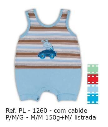 1260 - MACACÃO REGATA MENINO