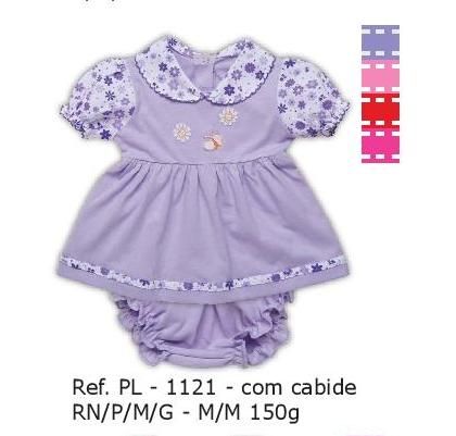 1121 - VESTIDO COM CALÇINHA